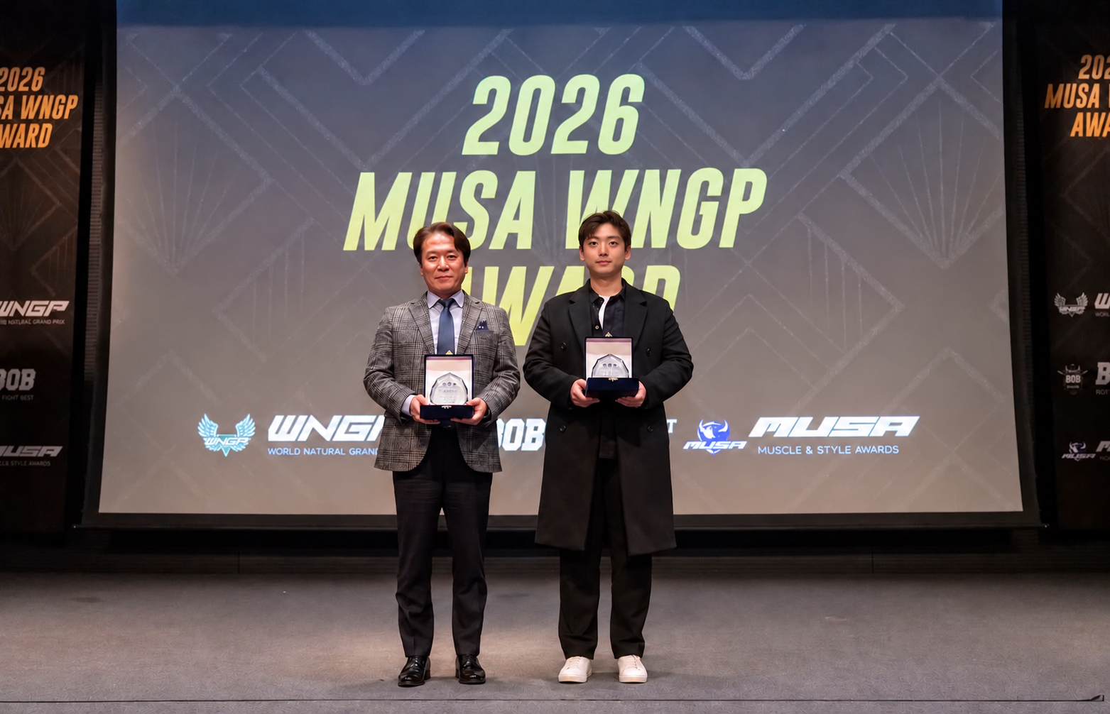 2026 WNGP·MUSA·BOB AWARDS 공로상 수상 기념사진